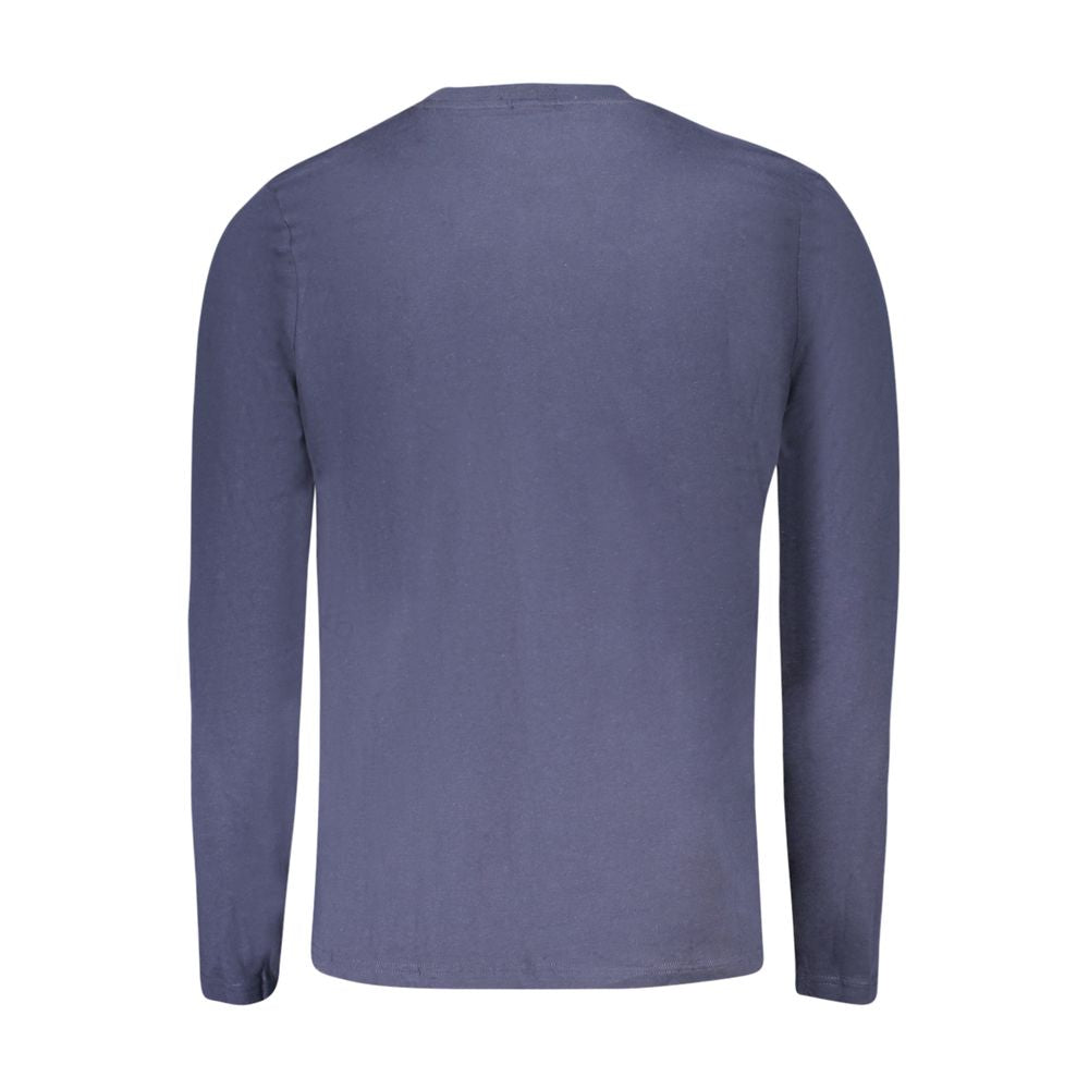 North Sails Blue Cotton Men's T-Shirt - Luxe Nova