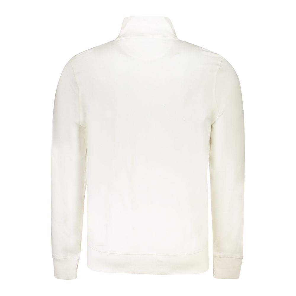 North Sails White Cotton Men's Sweatshirt - Luxe Nova
