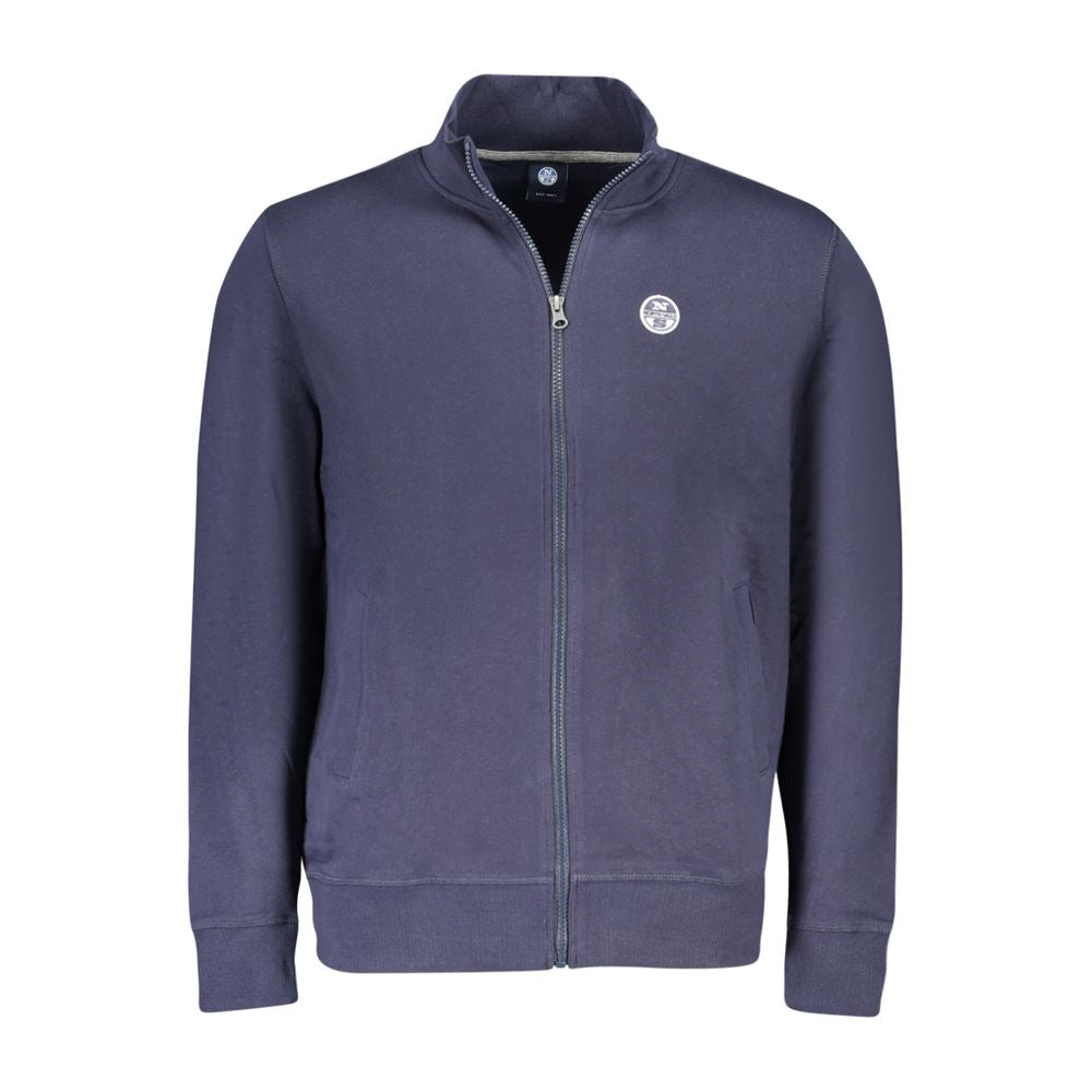 North Sails Blue Cotton Men's Sweatshirt - Luxe Nova
