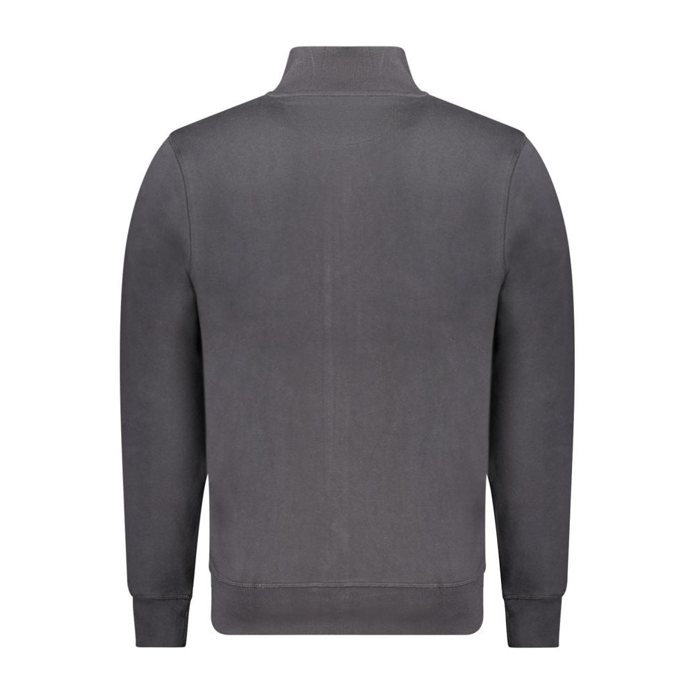 North Sails Black Cotton Men's Sweatshirt - Luxe Nova