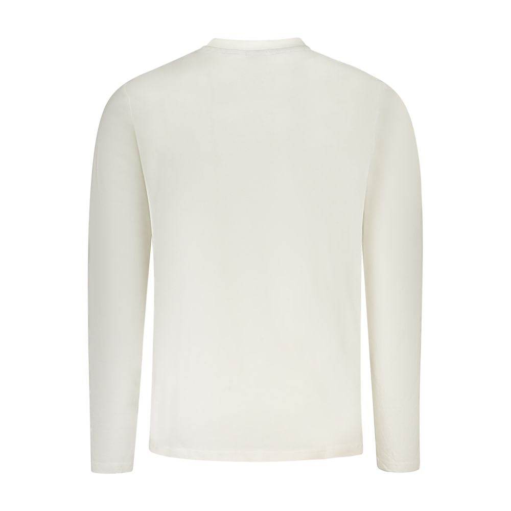 North Sails Bianco Cotton Men T-Shirt - Luxe Nova