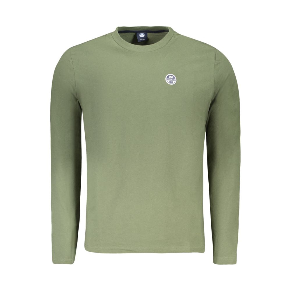 North Sails Verde Cotton Men T-Shirt - Luxe Nova