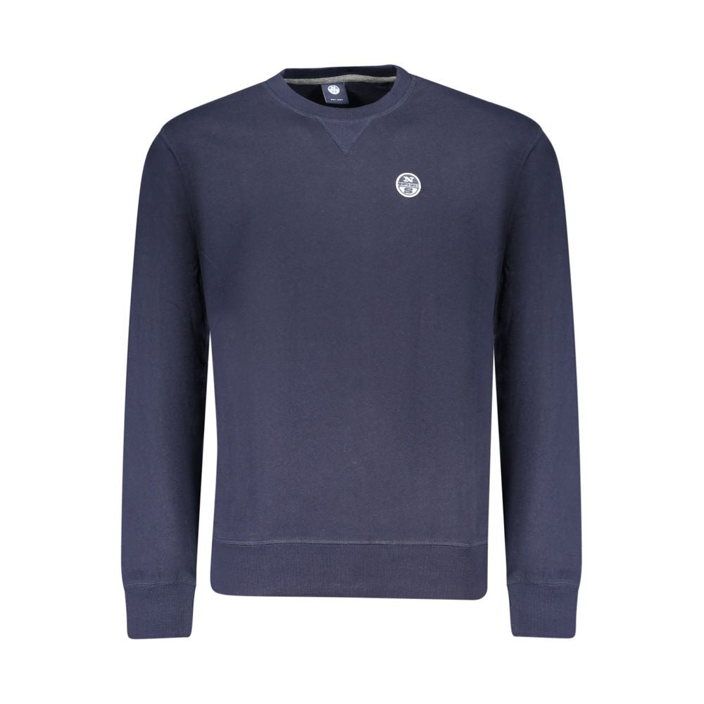 North Sails Blue Cotton Men's Sweatshirt - Luxe Nova