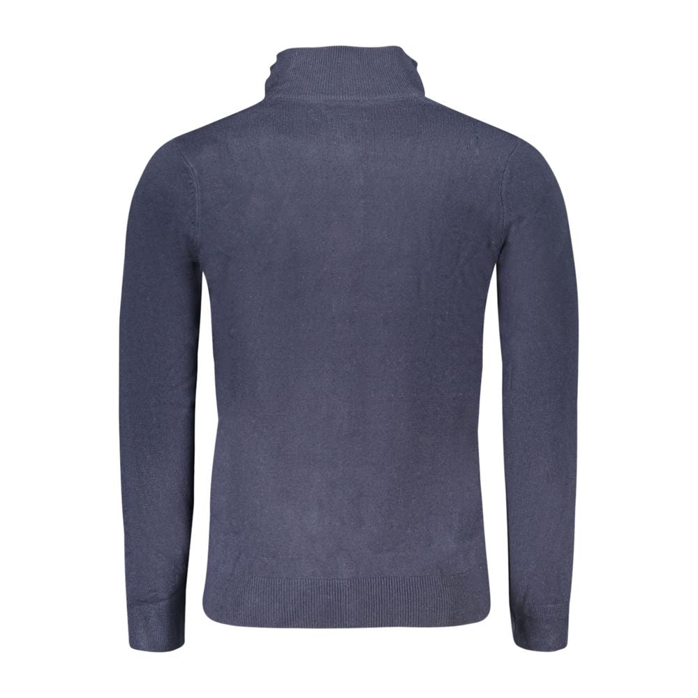 North Sails Blue Acrylic Men Sweater - Luxe Nova