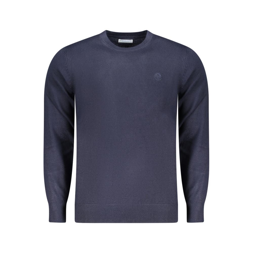 North Sails Blue Acrylic Men Sweater - Luxe Nova