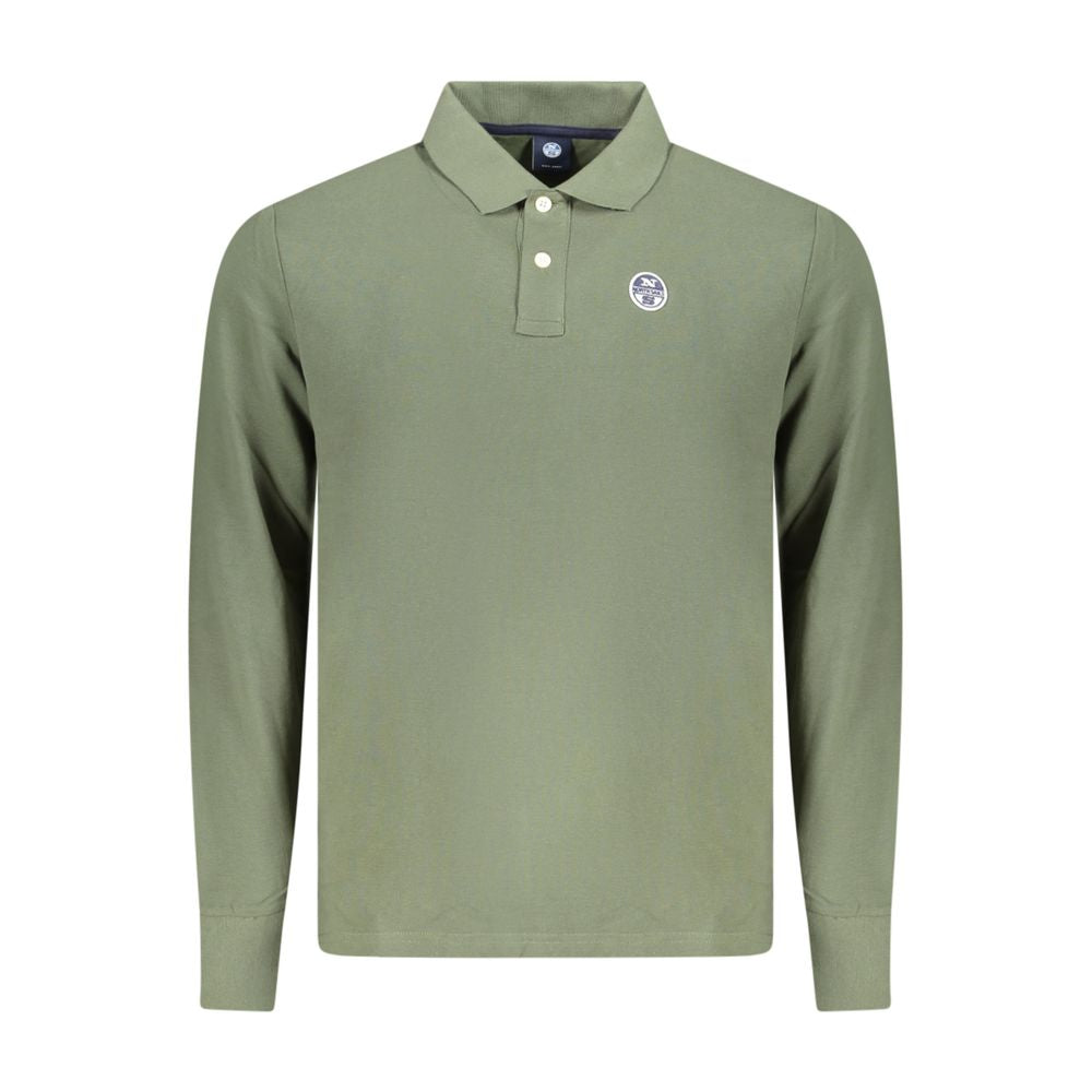 North Sails Verde Cotton Men Polo - Luxe Nova