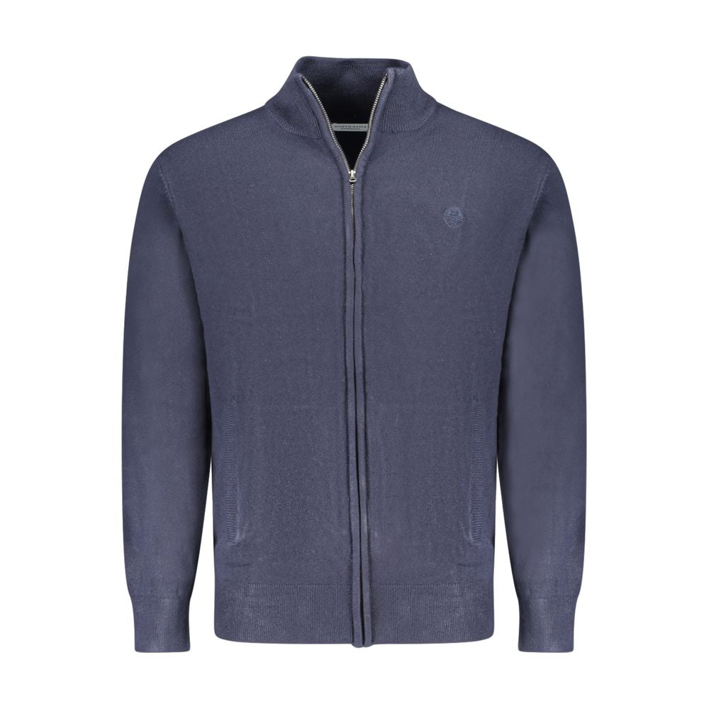 North Sails Blue Acrylic Men Cardigan - Luxe Nova