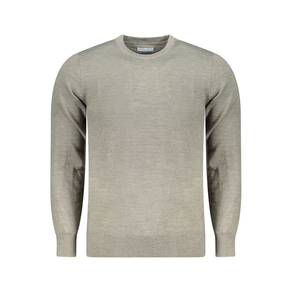North Sails Gray Acrylic Men Sweater - Luxe Nova