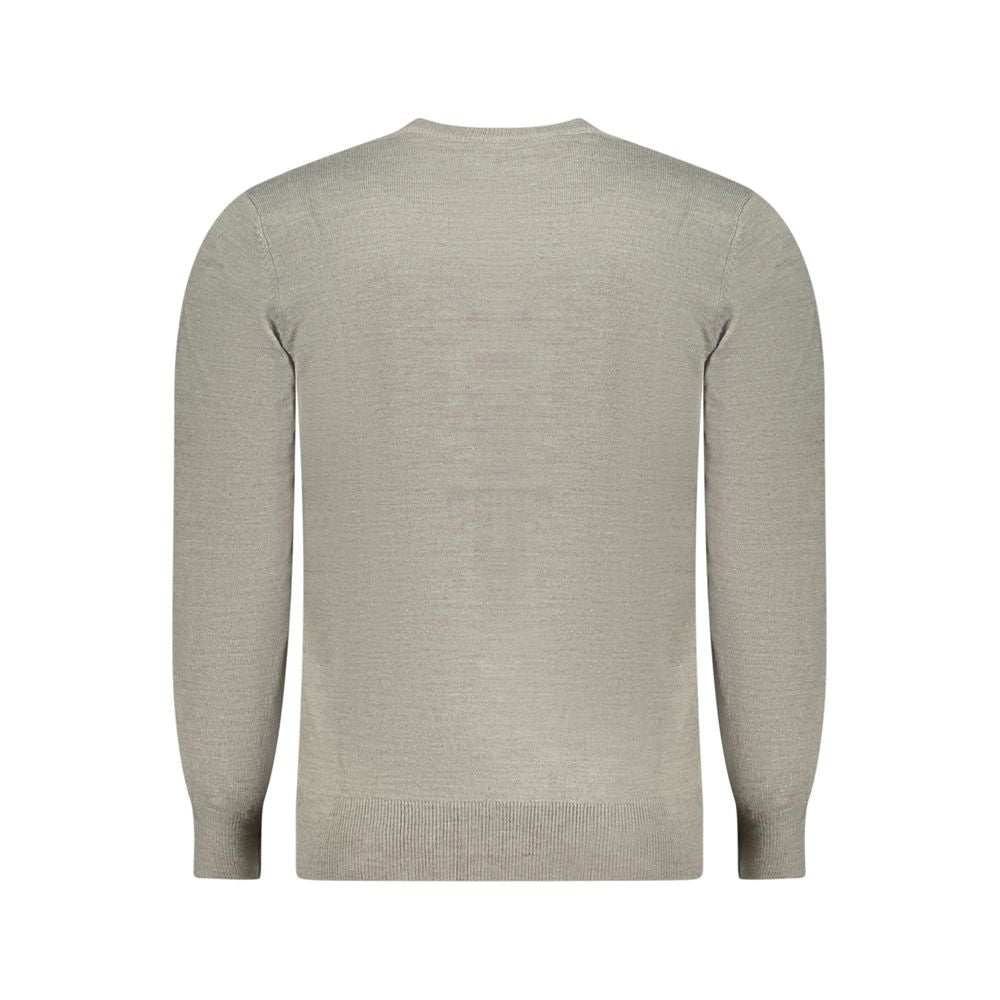 North Sails Gray Acrylic Men Sweater - Luxe Nova