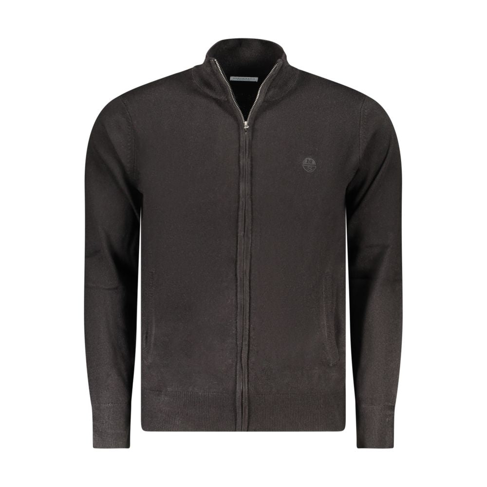 North Sails Nero Acrylic Men Cardigan - Luxe Nova