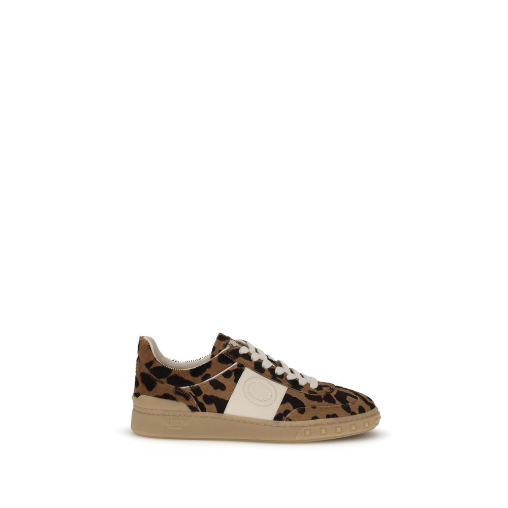 Valentino Garavani Multicolor Calf Leather Bos Taurus Low Top Sneakers - Luxe Nova