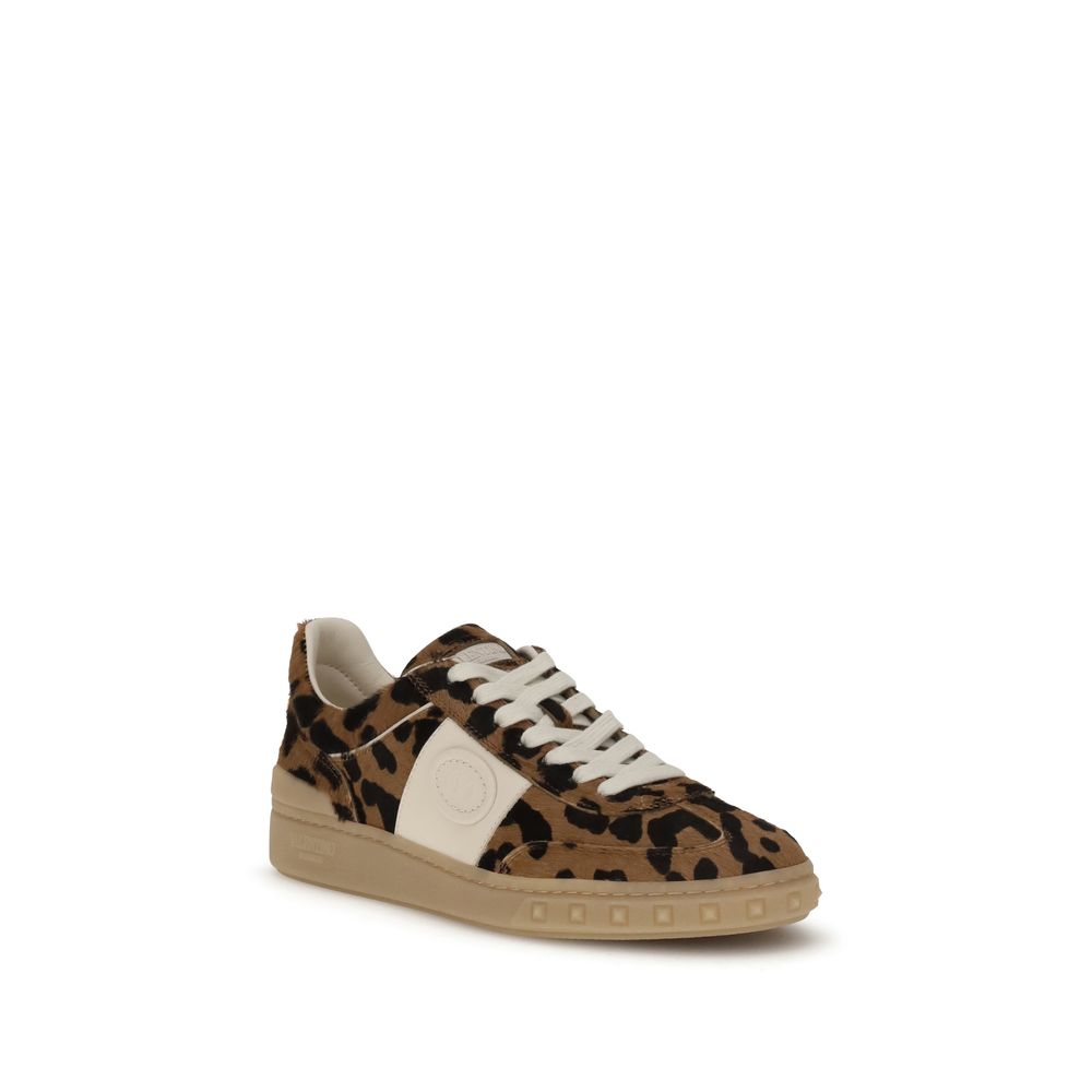 Valentino Garavani Multicolor Calf Leather Bos Taurus Low Top Sneakers - Luxe Nova