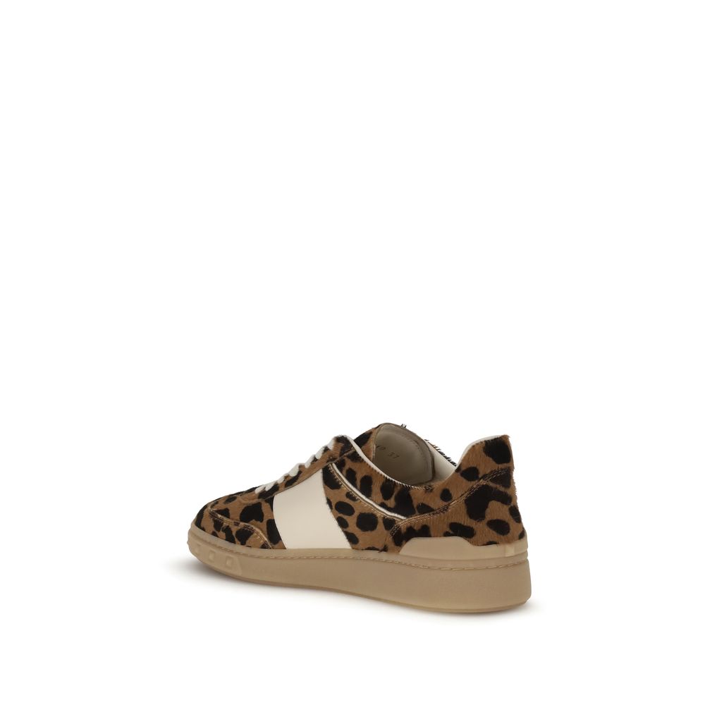 Valentino Garavani Multicolor Calf Leather Bos Taurus Low Top Sneakers - Luxe Nova