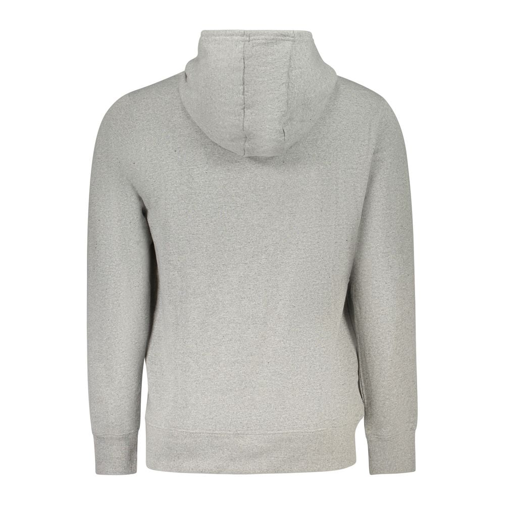 Accademia Militare Grigio Cotton Men's Hoodie Sweatshirt - Luxe Nova