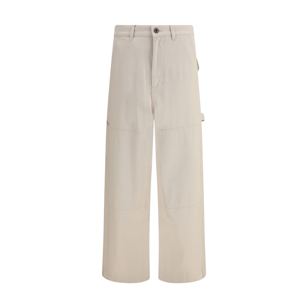 Max Mara Beige Cotton Cargo Pants - Luxe Nova
