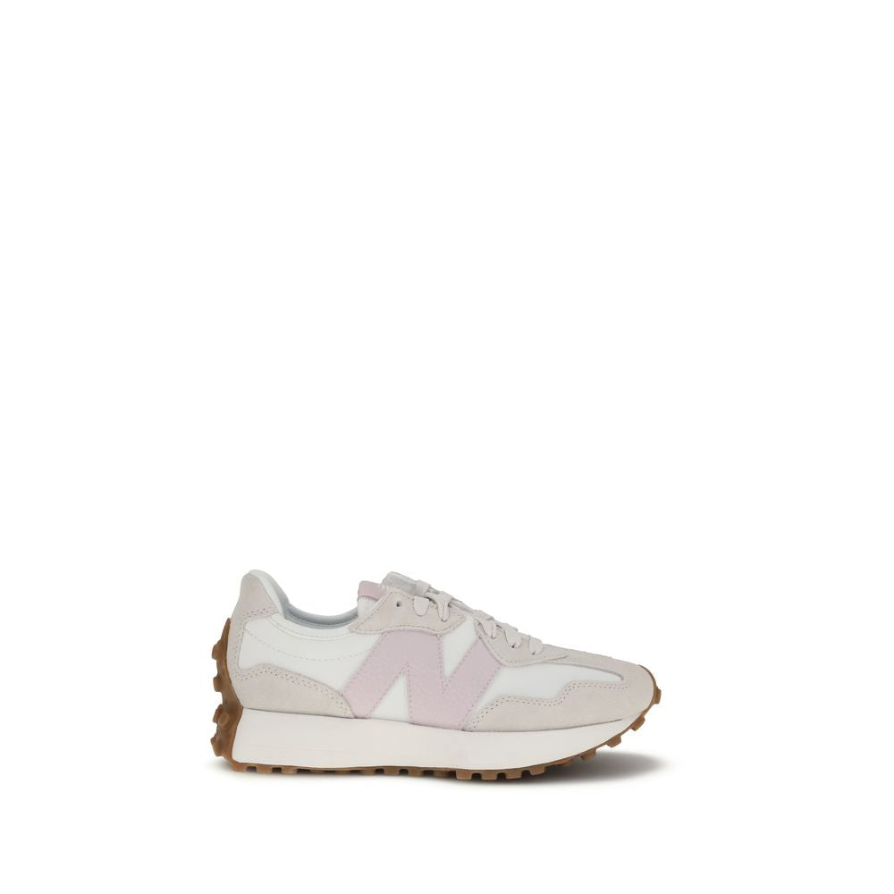 New Balance Beige Polyamide Athletic Sneakers - Luxe Nova