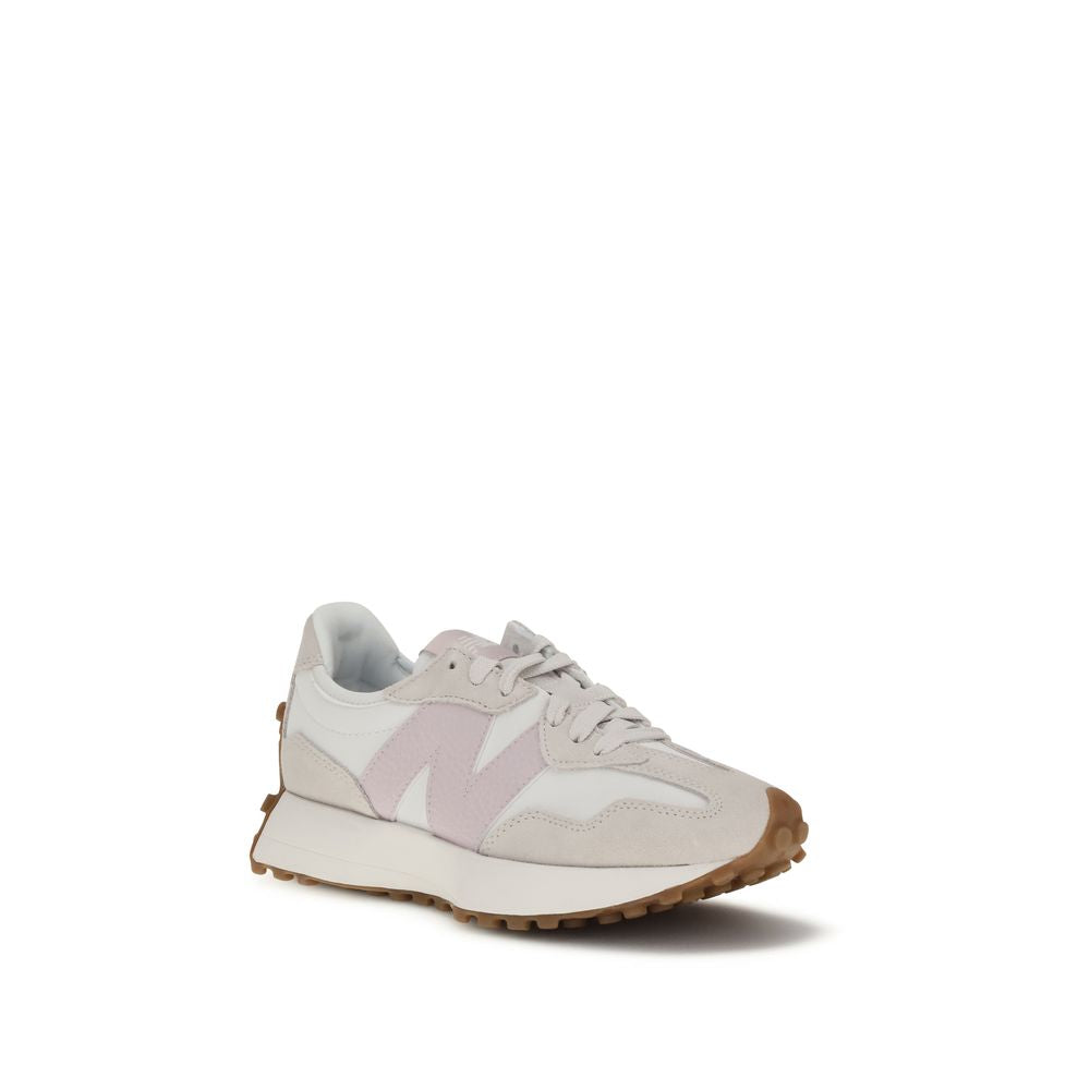 New Balance Beige Polyamide Athletic Sneakers - Luxe Nova