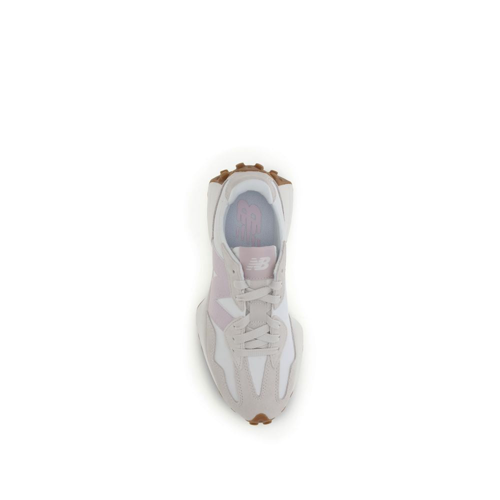 New Balance Beige Polyamide Athletic Sneakers - Luxe Nova