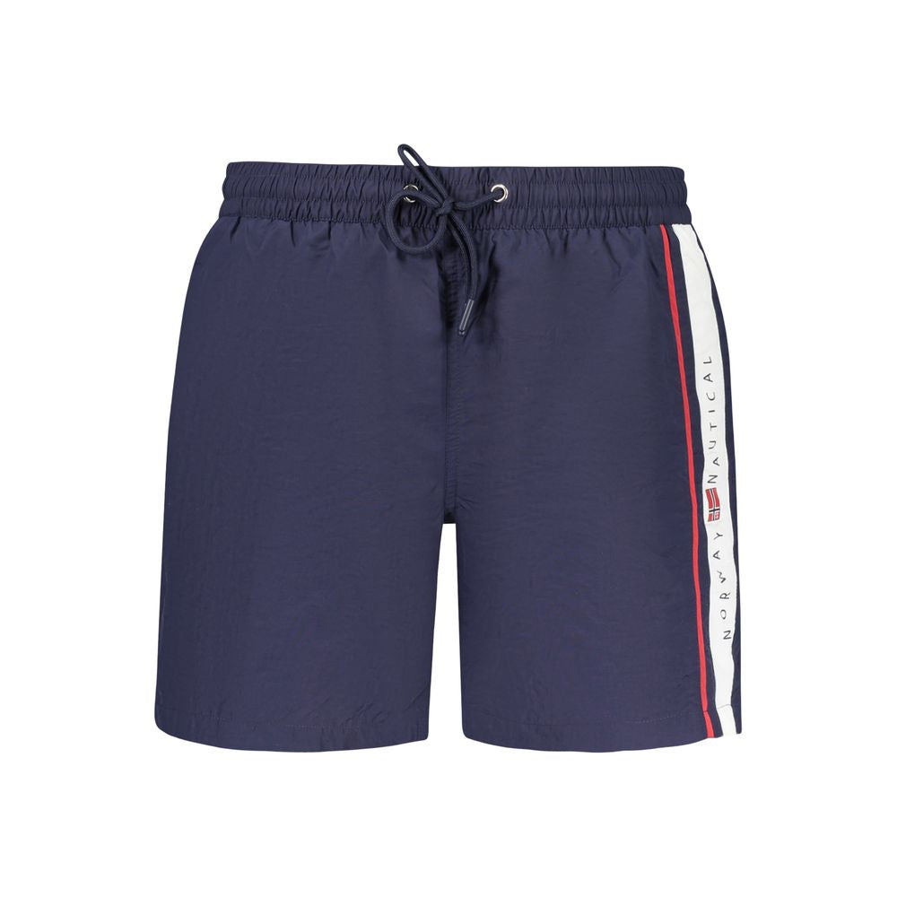 Norway 1963 Blu Poliammide Men's Swim Boxer