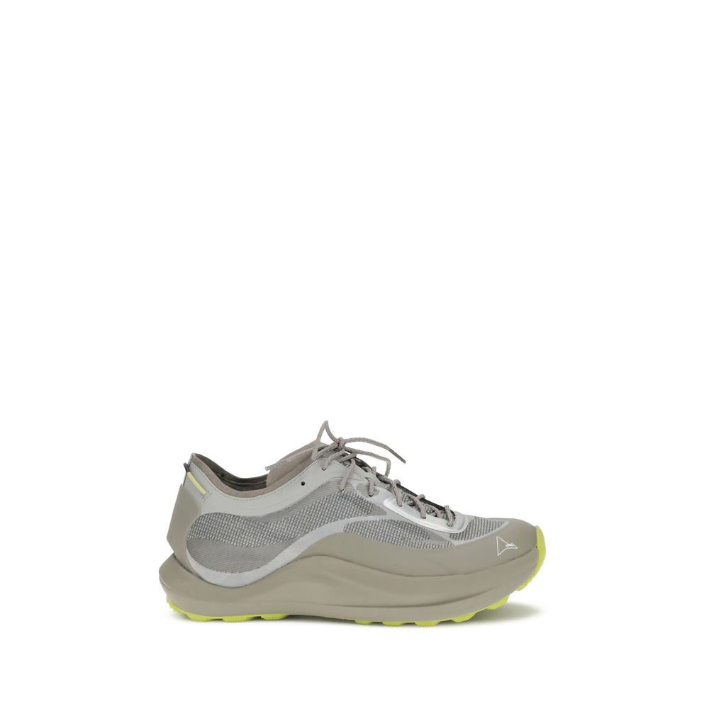 ROA Gray Polyester Athletic Sneakers - Luxe Nova