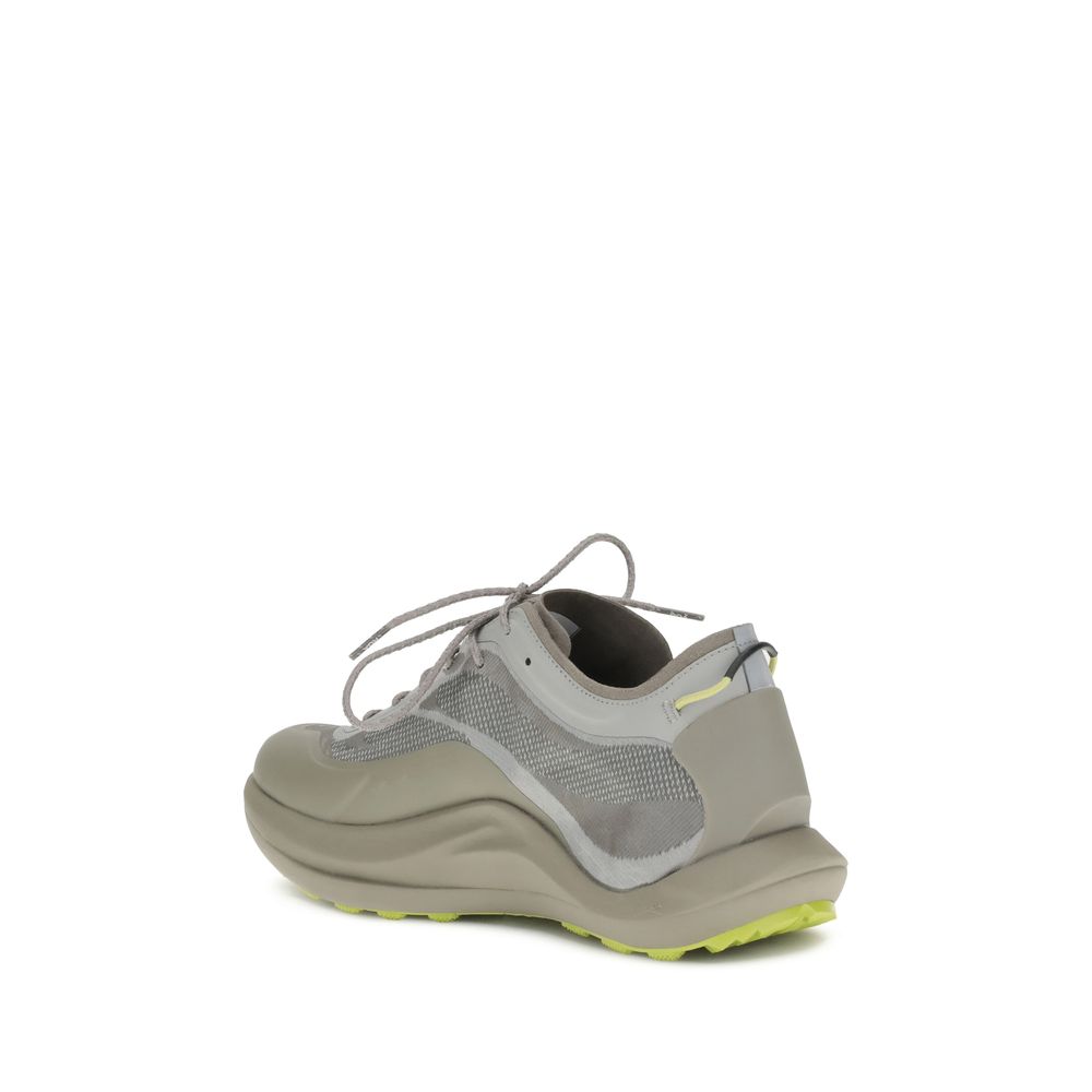 ROA Gray Polyester Athletic Sneakers - Luxe Nova