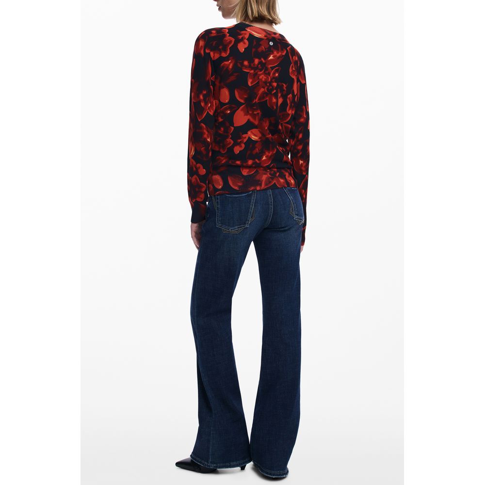 Desigual Black Viscosa Women's Sweater - Luxe Nova