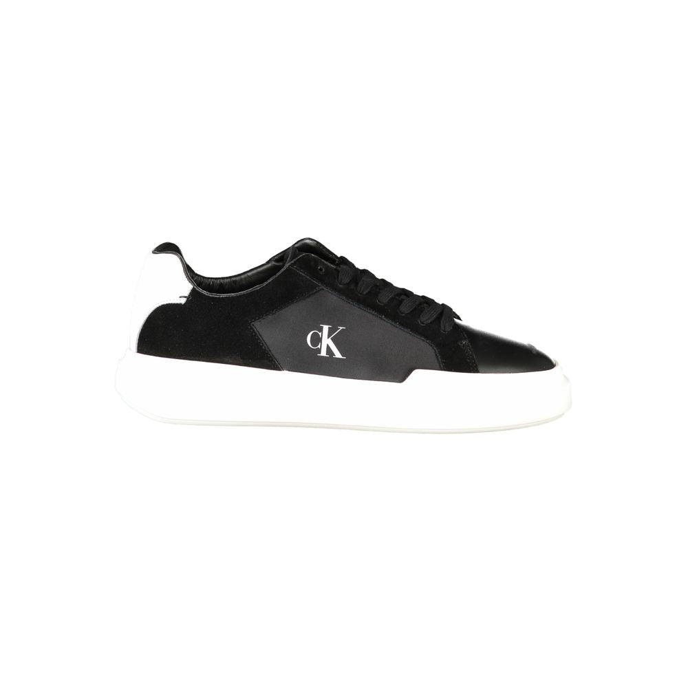Calvin Klein Nero Leather Men Sneaker - Luxe Nova