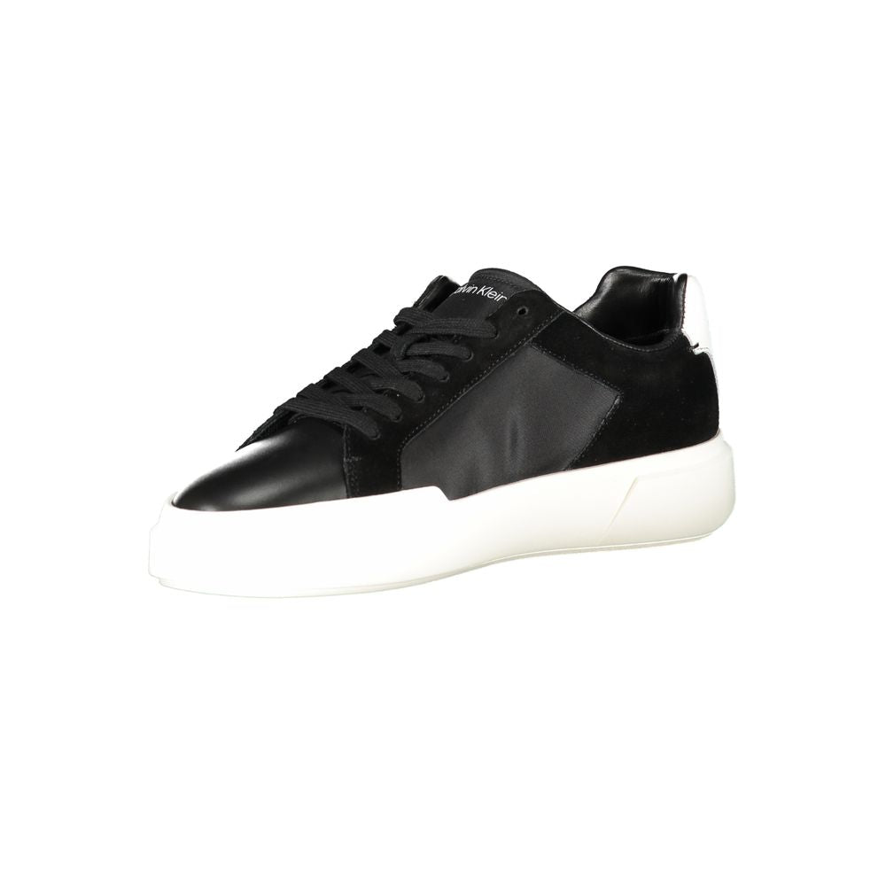 Calvin Klein Nero Leather Men Sneaker - Luxe Nova