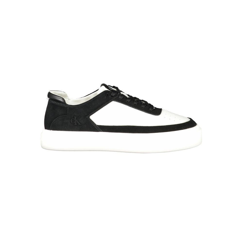 Calvin Klein Bianco Polyurethane Men Sneaker - Luxe Nova