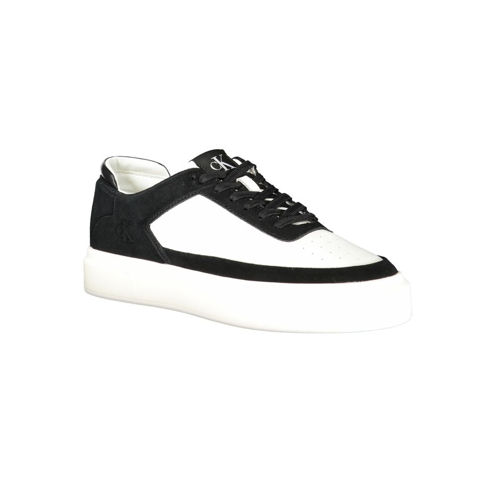 Calvin Klein Bianco Polyurethane Men Sneaker - Luxe Nova
