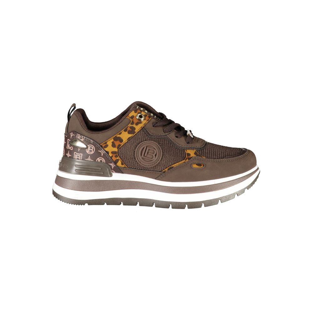 Laura Biagiotti Marrone Poliuretano Women Sneaker