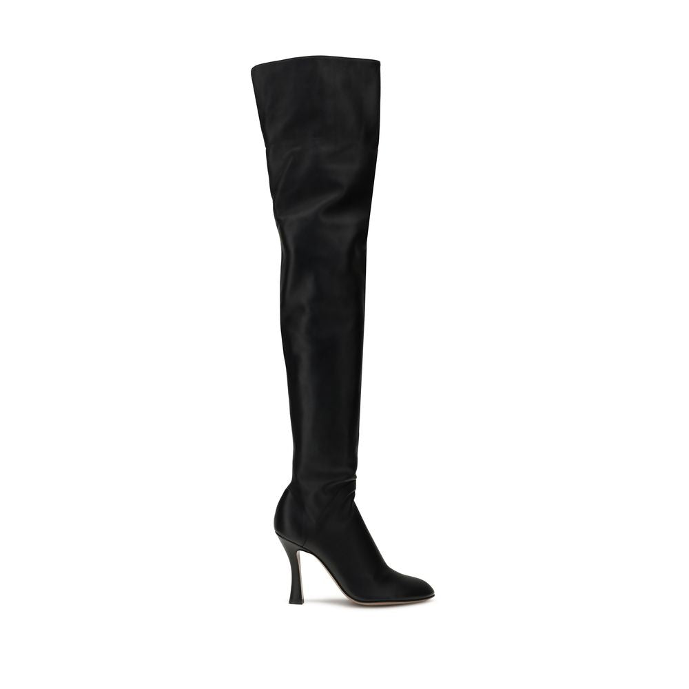 Petar Petrov Black Lamb Ovis Aries Aries Over The Knee - Luxe Nova
