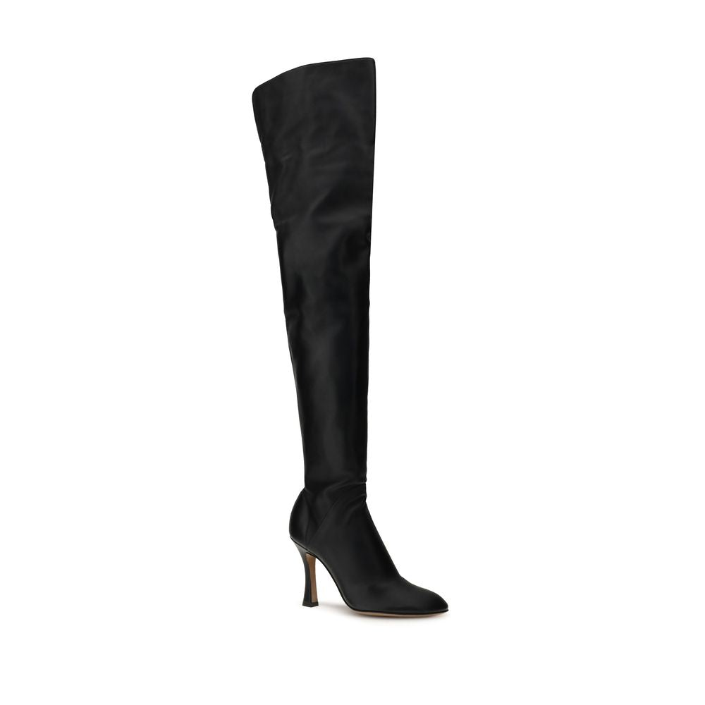 Petar Petrov Black Lamb Ovis Aries Aries Over The Knee - Luxe Nova