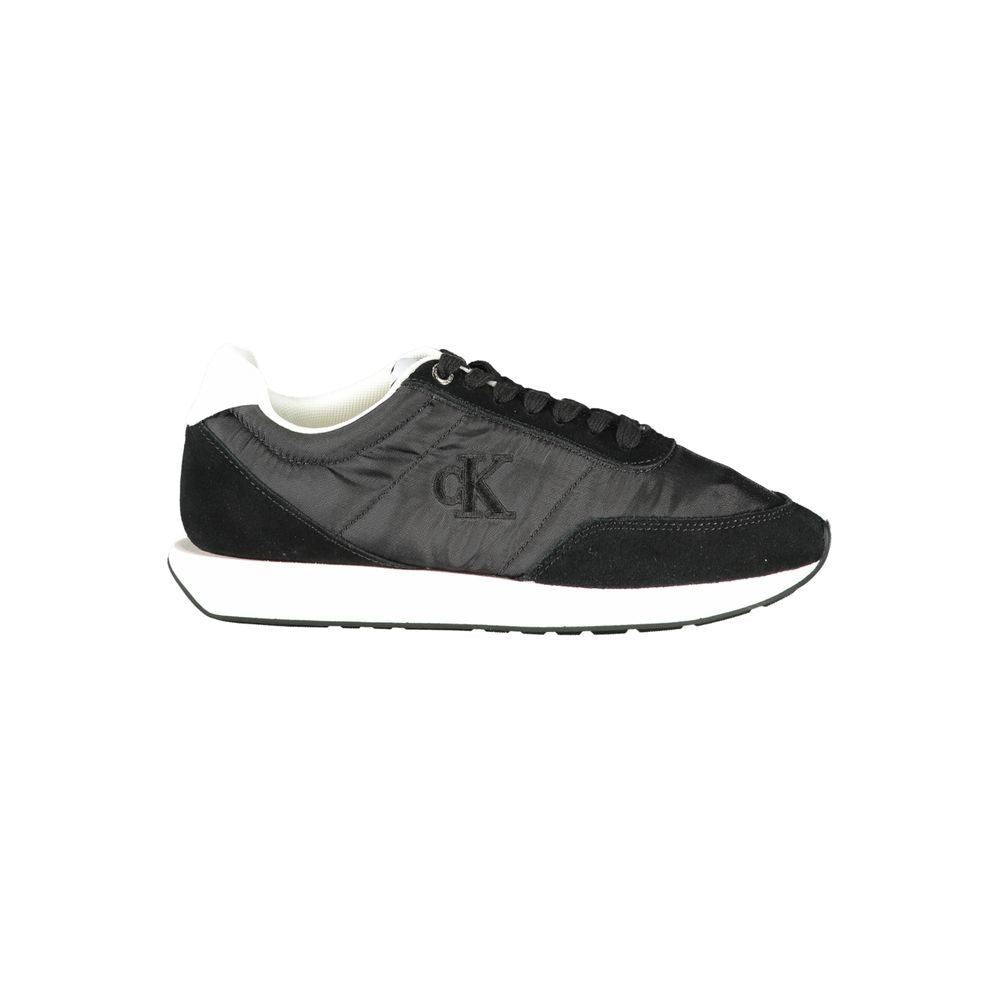 Calvin Klein Black Polyester Women Sneaker - Luxe Nova