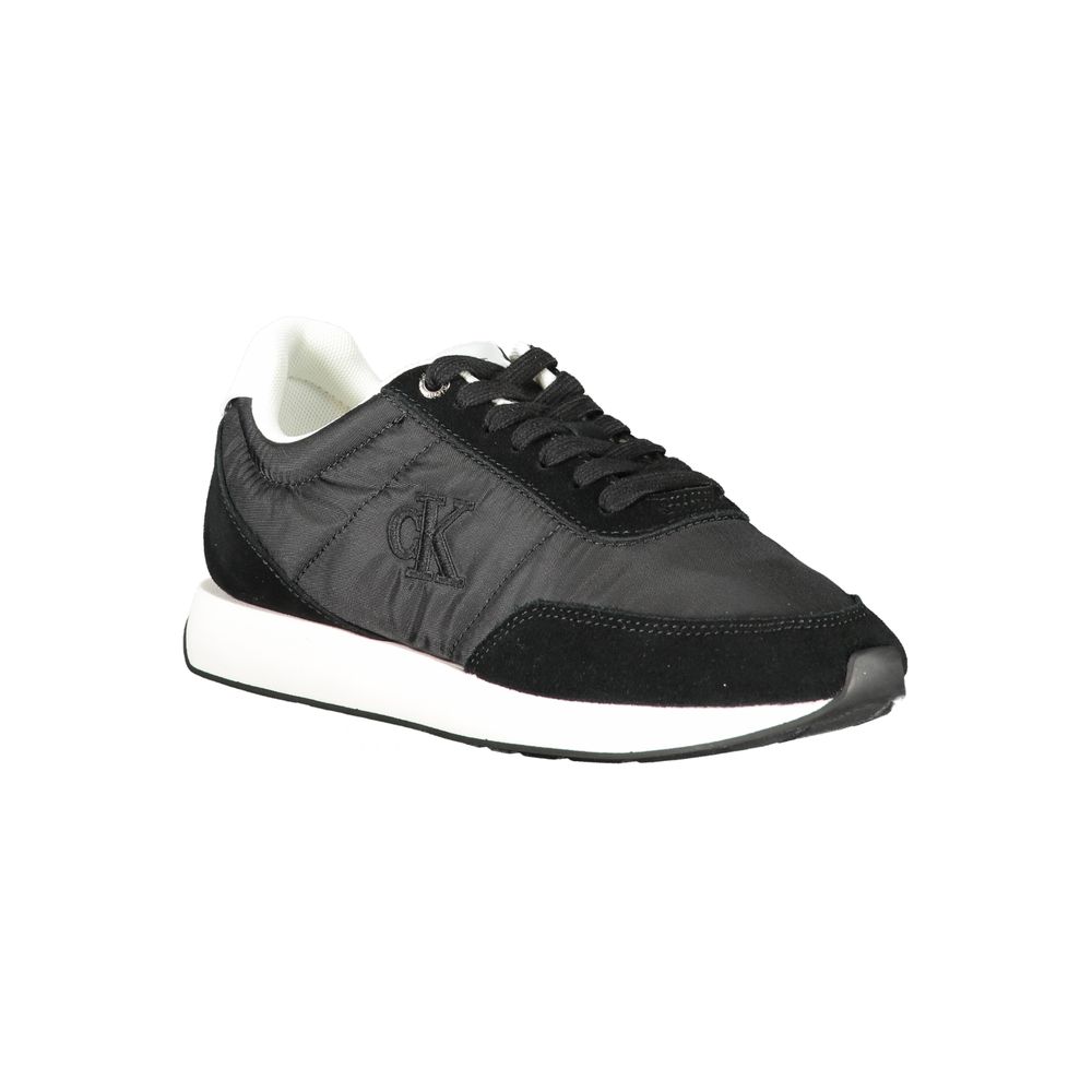 Calvin Klein Black Polyester Women Sneaker - Luxe Nova