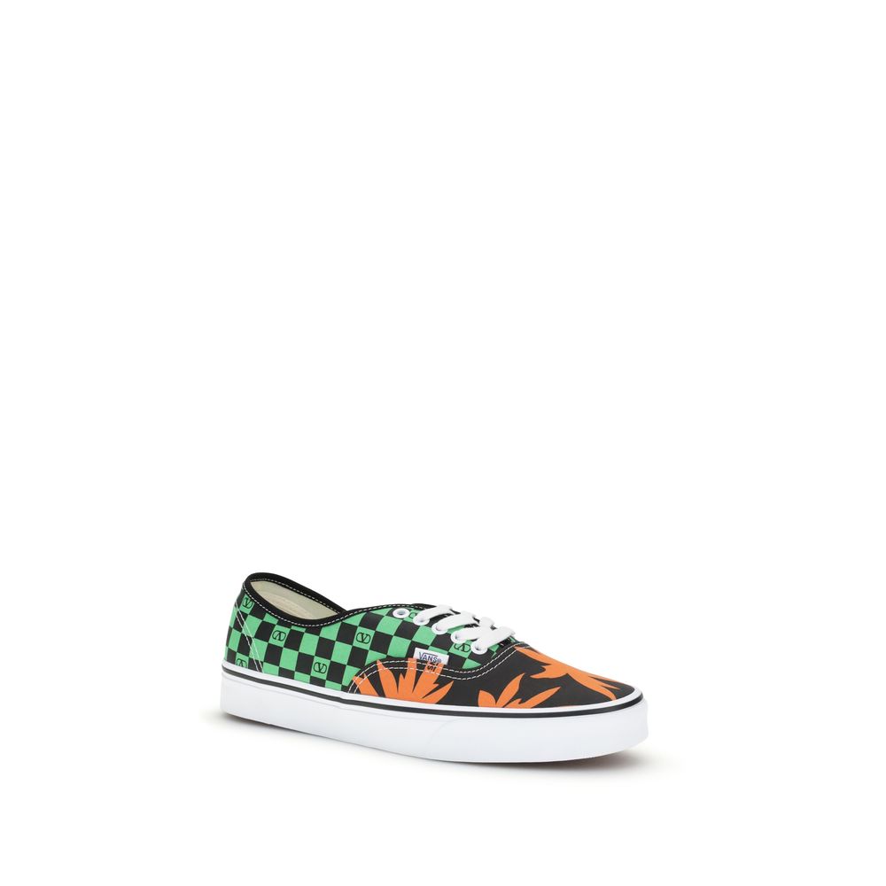 Valentino Garavani Multicolor Cotton Low Top Sneakers - Luxe Nova