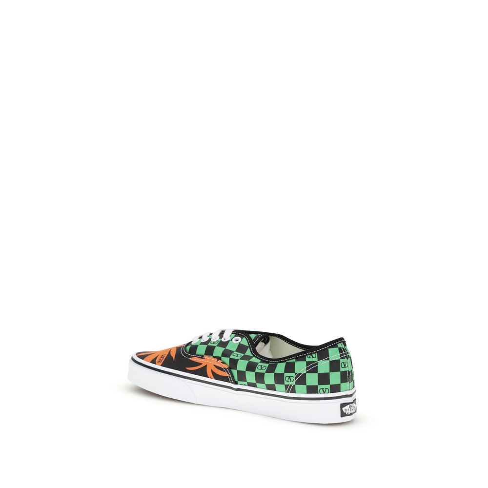 Valentino Garavani Multicolor Cotton Low Top Sneakers - Luxe Nova