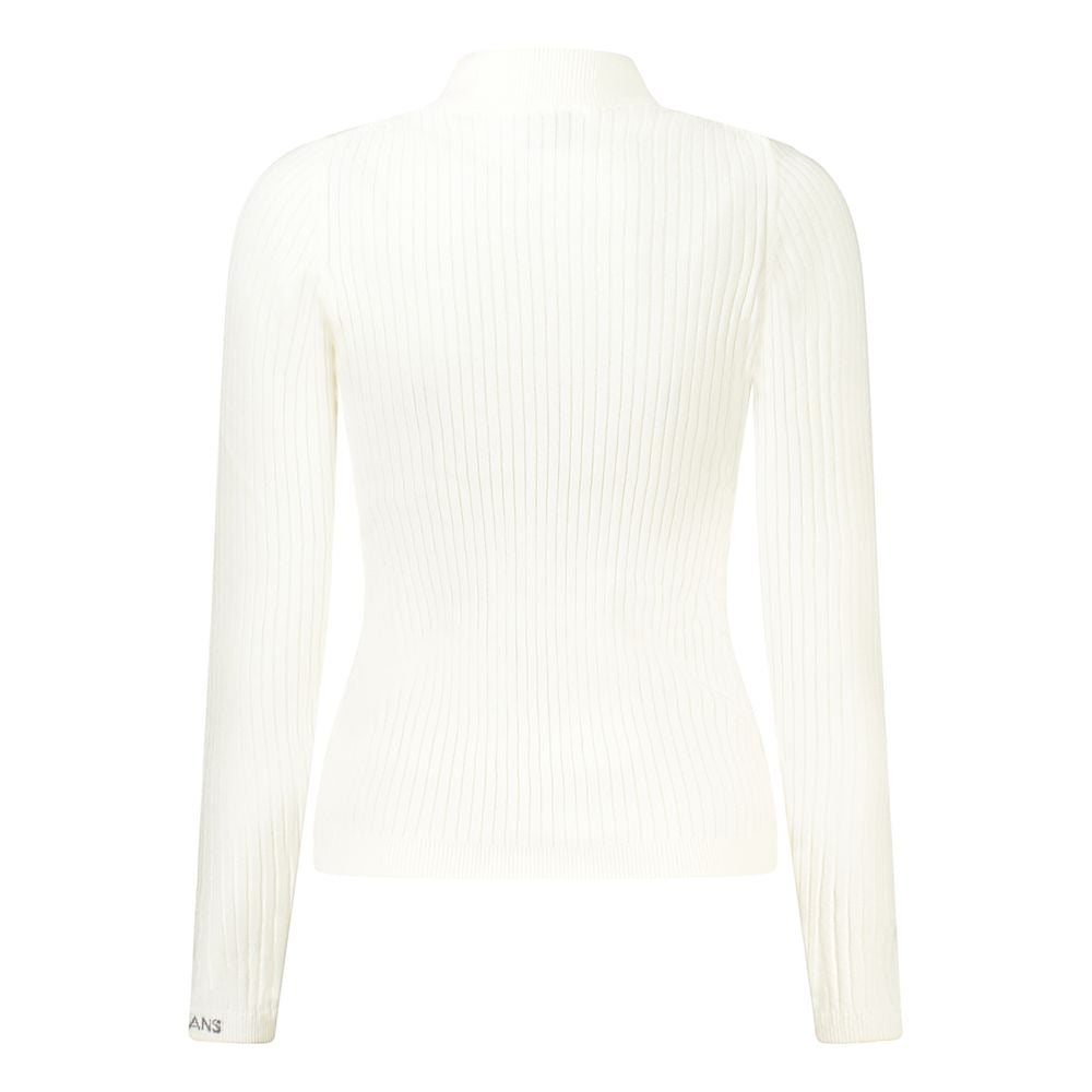 Pepe Jeans White Cotton Women Sweater - Luxe Nova
