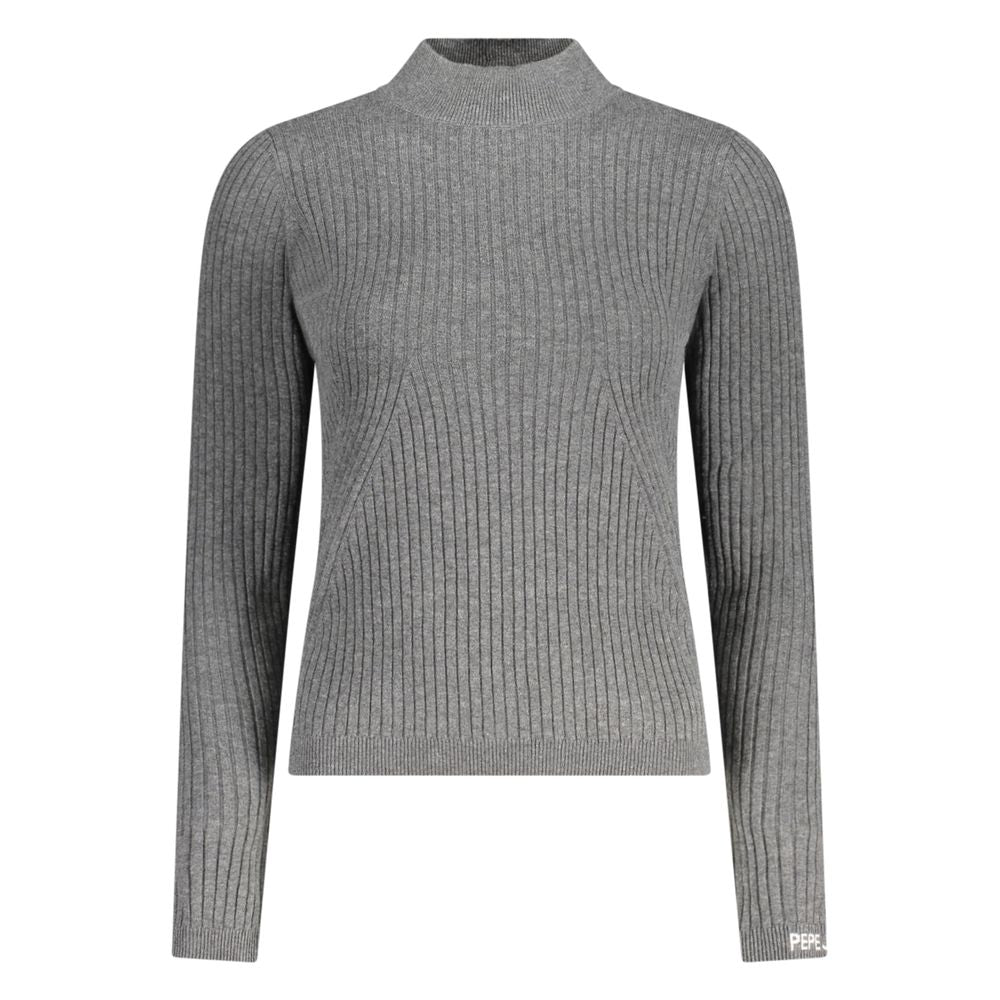 Pepe Jeans Grigio Cotton Women Sweater - Luxe Nova