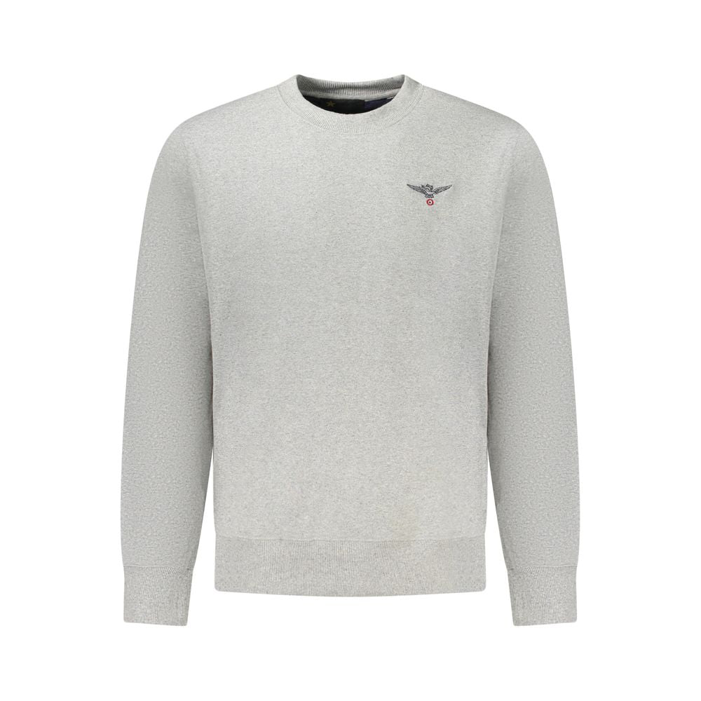 Accademia Militare Gray Cotton Men's Sweatshirt - Luxe Nova