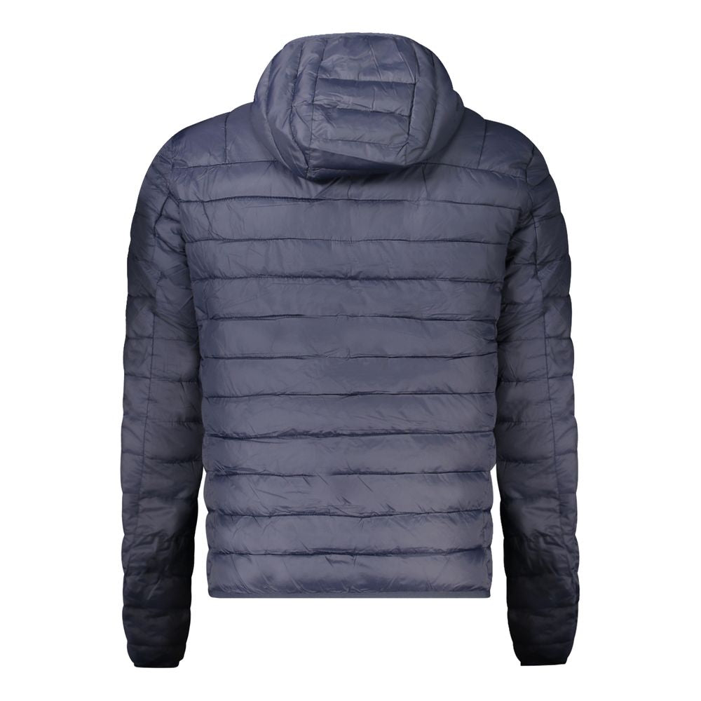 Cavalli Class Blu Polyester Men's Jacket - Luxe Nova
