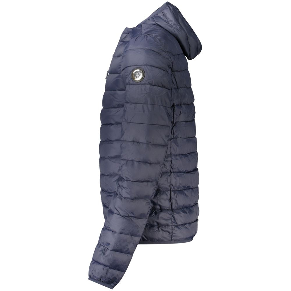 Cavalli Class Blu Polyester Men's Jacket - Luxe Nova
