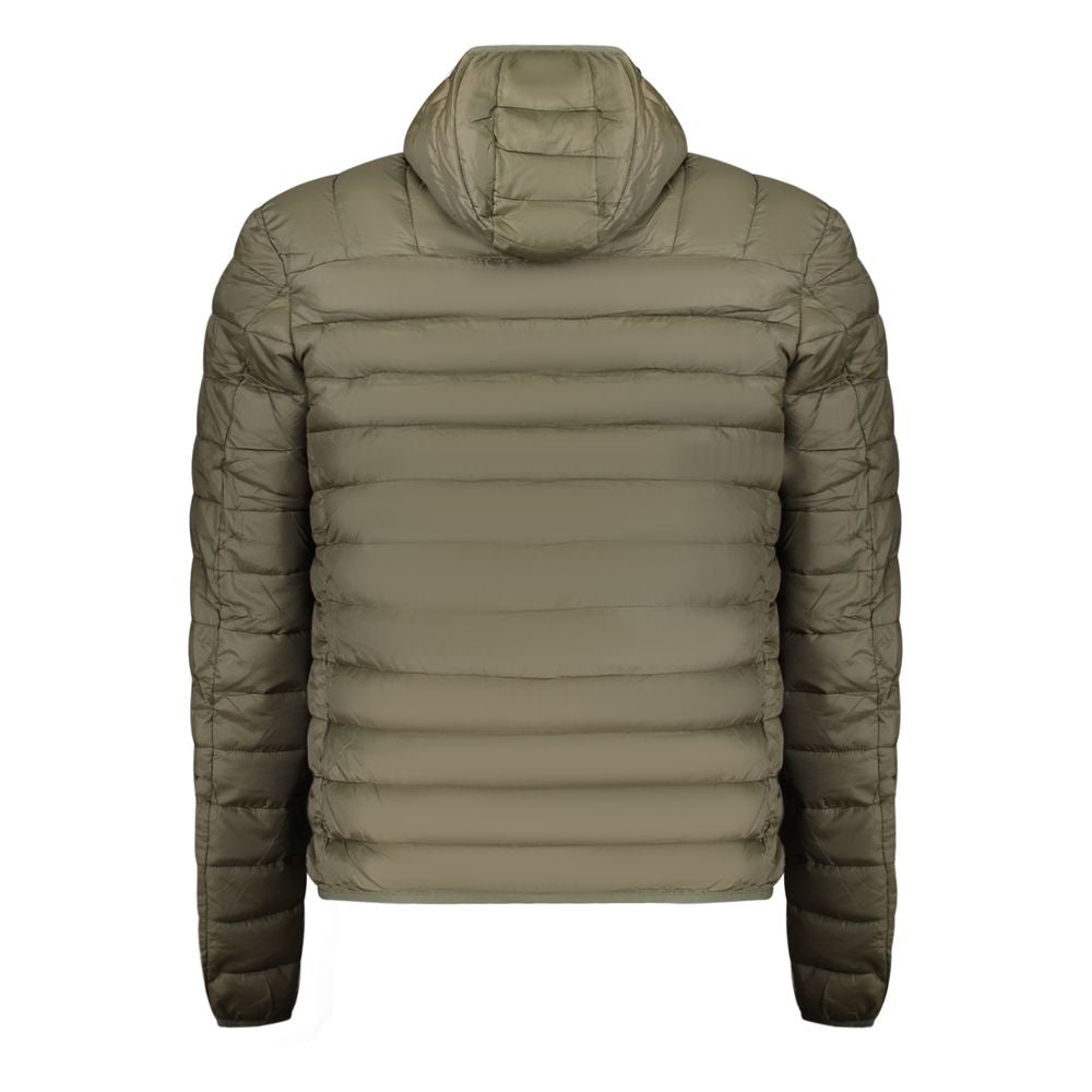 Cavalli Class Verde Polyester Men's Jacket - Luxe Nova