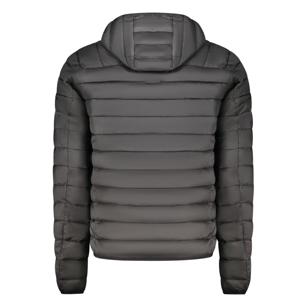 Cavalli Class Black Polyester Men's Jacket - Luxe Nova
