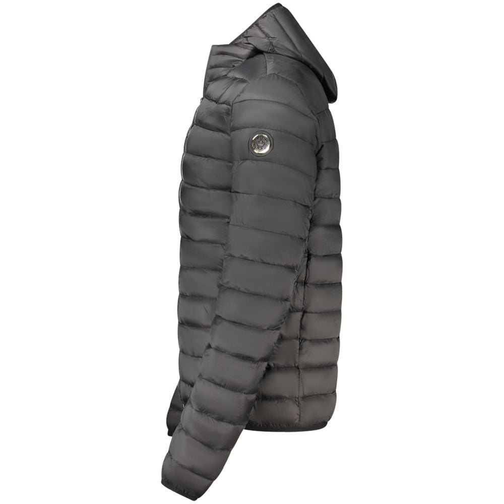 Cavalli Class Black Polyester Men's Jacket - Luxe Nova