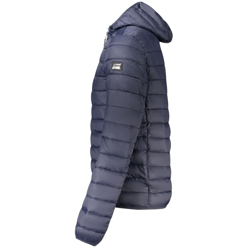 Cavalli Class Blu Polyester Men Jacket - Luxe Nova