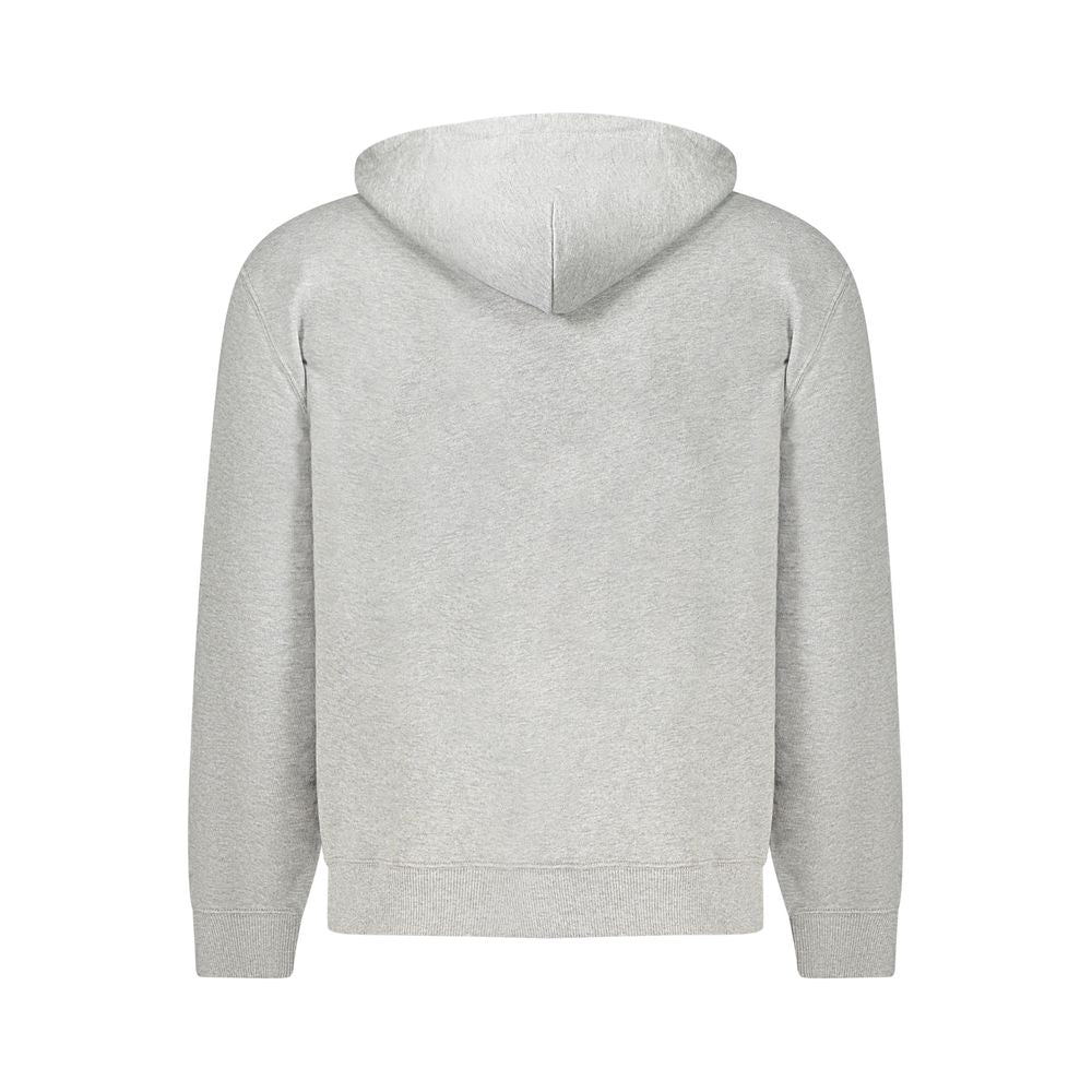 Calvin Klein "Grigio Cotton Men's Sweatshirt with Hood" - Luxe Nova