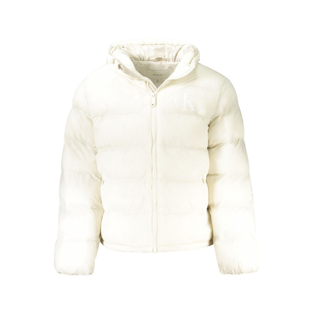 Calvin Klein Bianco Poliammide Uomo Jacket - Luxe Nova