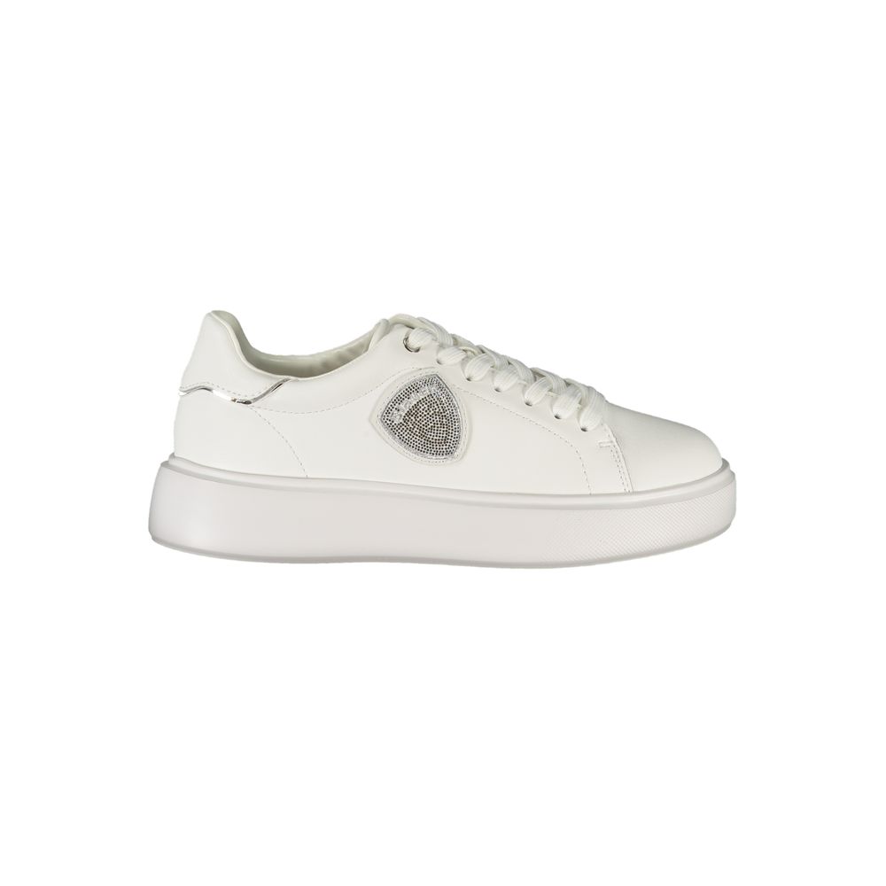 Blauer Bianco Polyurethane Women Sneaker - Luxe Nova