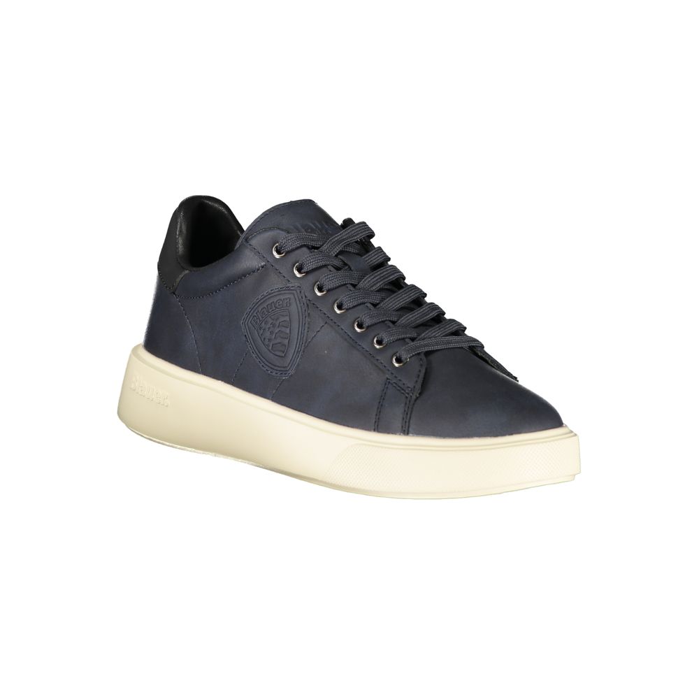 Blauer Blue Polyurethane Men's Sneaker - Luxe Nova